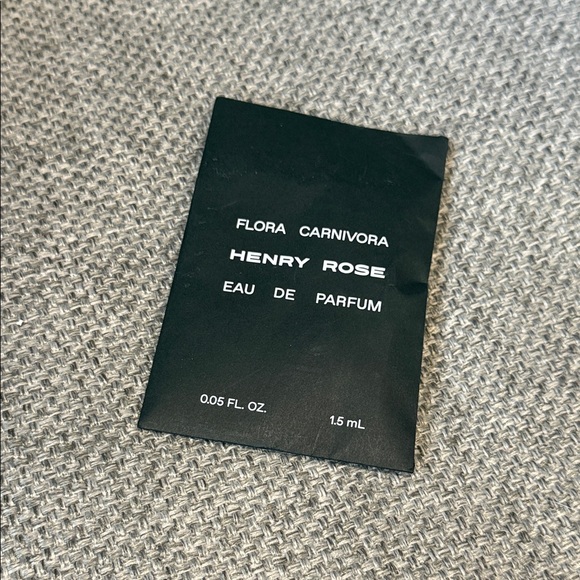 Henry Rose Other - Henry Rose Flora Carnivora Eau de Parfum Sample